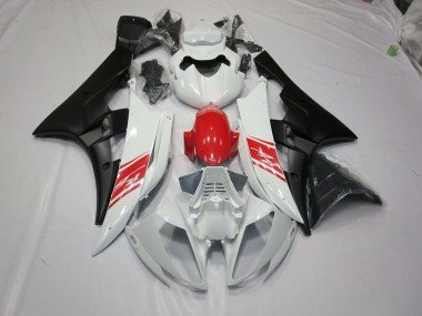 Matt Seiten 2006-2007 Yamaha R6 Motorrad Verkleidung