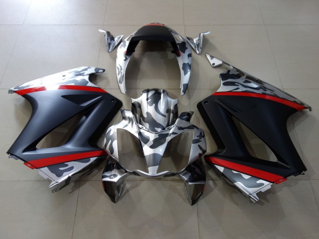 Matt & Tarnung 2002-2012 Honda VFR800 Motorrad Verkleidung