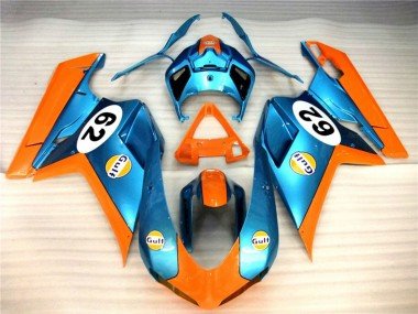 Matte Gulf 2007-2014 Ducati 848 1098 1198 Motorrad Verkleidung