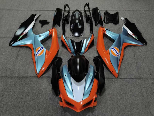 Matte Gulf 2008-2010 Suzuki GSXR 600-750 Motorrad Verkleidung