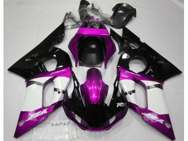 Metallic Rosa 1998-2002 Yamaha R6 Motorrad Verkleidung