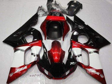 Metallic Rot 1998-2002 Yamaha R6 Motorrad Verkleidung