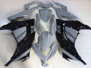 Nardo Grau & Schwarz 2013-2018 Kawasaki Ninja 300 Motorrad Verkleidung