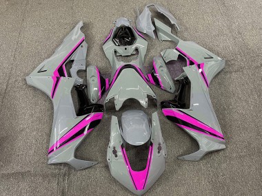 Nardo Mit Rosa Streifen 2017-2023 Honda CBR1000RR Motorrad Verkleidung