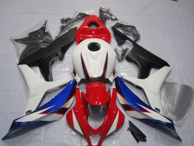 OEM Weiß Rot Blau Stil Design 2007-2008 Honda CBR600RR Motorrad Verkleidung