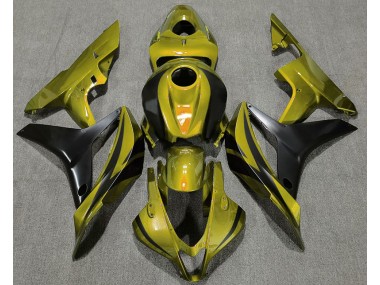 Olivgrün OEM Stil 2007-2008 Honda CBR600RR Motorrad Verkleidung