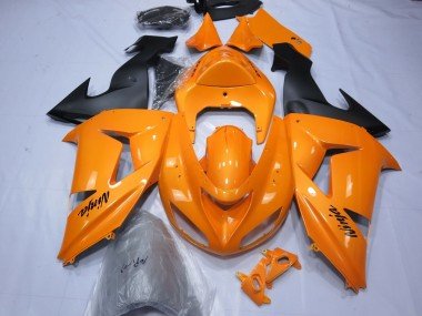 Orange 2006-2007 Kawasaki ZX10R Motorrad Verkleidung