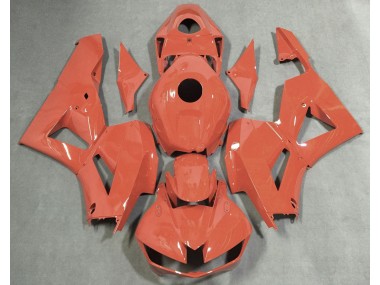 Orange Glänzend Schlicht 2013-2023 Honda CBR600RR Motorrad Verkleidung