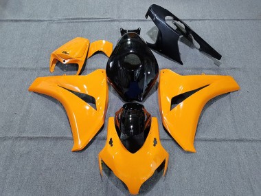 Orange Glänzend & Schwarz 2008-2011 Honda CBR1000RR Motorrad Verkleidung