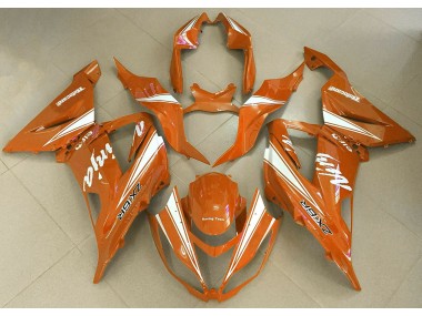 Orange Ninja 2013-2018 Kawasaki ZX6R Motorrad Verkleidung