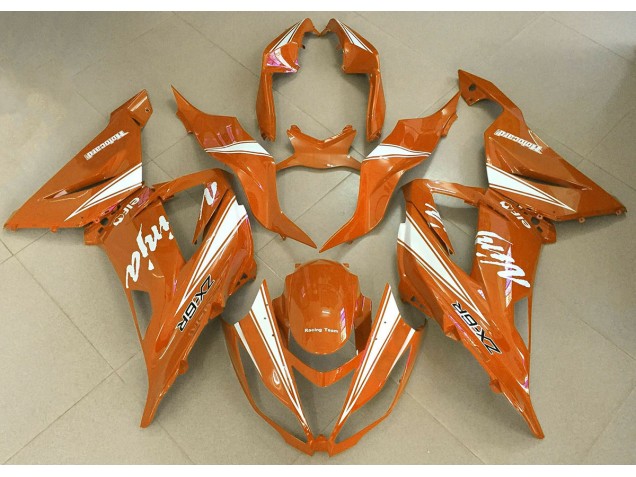 Orange Ninja 2013-2018 Kawasaki ZX6R Motorrad Verkleidung