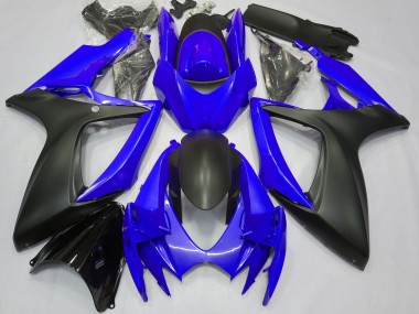 Ozeanblau 2006-2007 Suzuki GSXR 600-750 Motorrad Verkleidung