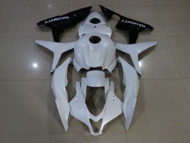 Perlweiss 2007-2008 Honda CBR600RR Motorrad Verkleidung