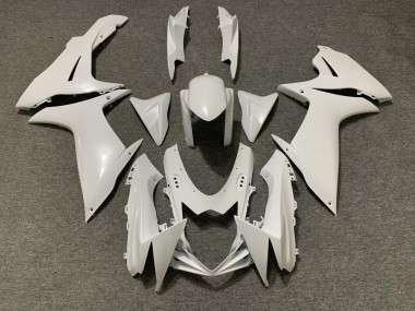 Perlweiss 2011-2024 Suzuki GSXR 600-750 Motorrad Verkleidung