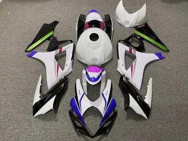 Rennfarben 2 2007-2008 Suzuki GSXR 1000 Motorrad Verkleidung
