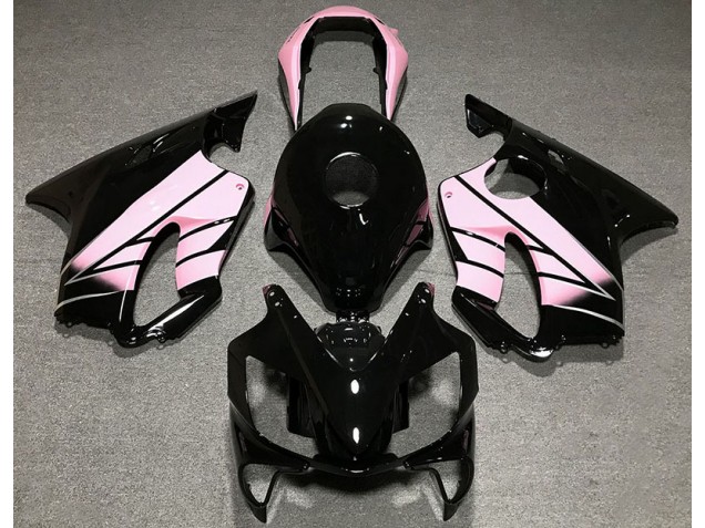 Rosa & Schwarz Nach Maß 2004-2007 Honda CBR600 F4i Motorrad Verkleidung
