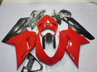 Rot 2007-2014 Ducati 848 1098 1198 Motorrad Verkleidung