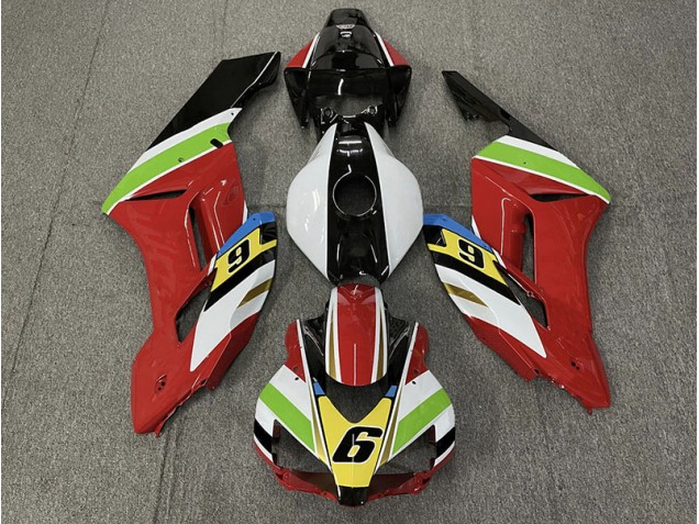 Rot 6 2004-2005 Honda CBR1000RR Motorrad Verkleidung
