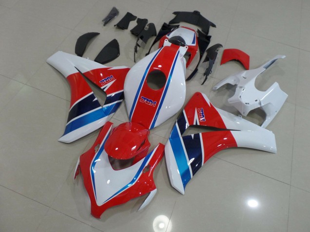 Rot Blau & Weiß 2008-2011 Honda CBR1000RR Motorrad Verkleidung