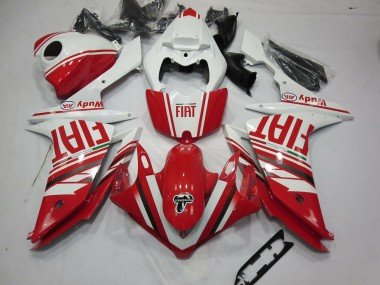 Rot Fiat 2007-2008 Yamaha R1 Motorrad Verkleidung