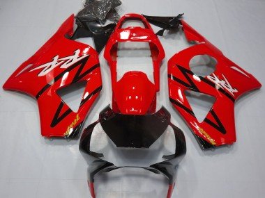 Rot Glänzend Blatt 2002-2003 Honda CBR954RR Motorrad Verkleidung