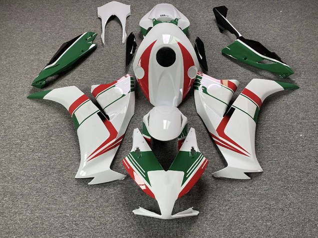 Rot Glänzend & Grün 2012-2016 Honda CBR1000RR Motorrad Verkleidung