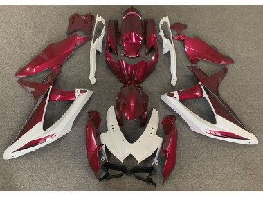 Rot OEM-Stil 2008-2010 Suzuki GSXR 600-750 Motorrad Verkleidung