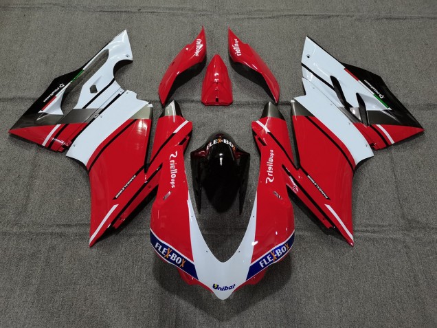 Rot OEM-Stil 2015-2017 Ducati 959 1299 Motorrad Verkleidung
