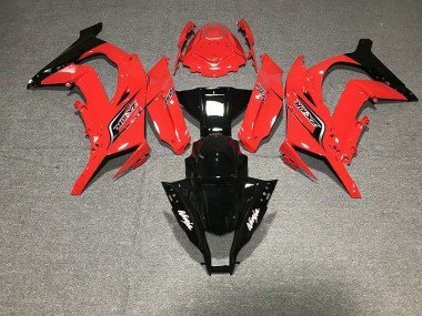 Rot & Schwarz 2011-2015 Kawasaki ZX10R Motorrad Verkleidung