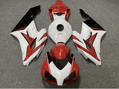 Rot Weiß & Schwarz Glänzend 2004-2005 Honda CBR1000RR Motorrad Verkleidung