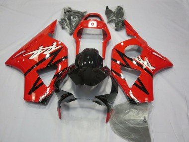 Rot & Schwarz Nr 2 2002-2003 Honda CBR954RR Motorrad Verkleidung