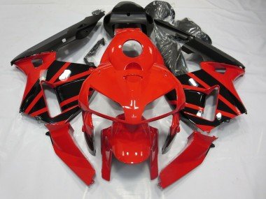 Rot & Schwarz OEM-Stil 2003-2004 Honda CBR600RR Motorrad Verkleidung