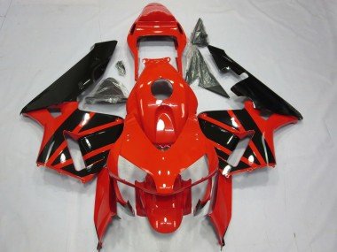 Rot Schwarz OEM-Stile 2003-2004 Honda CBR600RR Motorrad Verkleidung