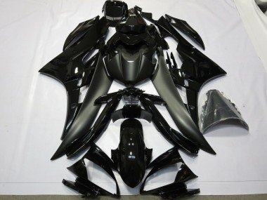 Schlichte Glanz & Matt 2006-2007 Yamaha R6 Motorrad Verkleidung
