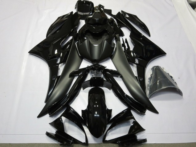 Schlichte Glanz & Matt 2006-2007 Yamaha R6 Motorrad Verkleidung