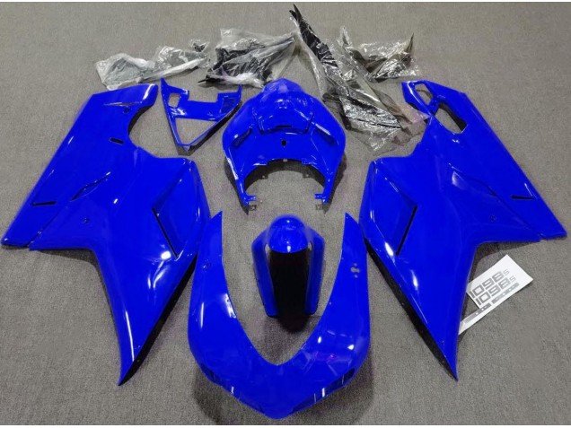 Schlichte Glänzend Blau 2007-2014 Ducati 848 1098 1198 Motorrad Verkleidung Schlichte Glänzend Blau 2007-2014 Ducati 848 1098 1198 Motorrad Verkleidung