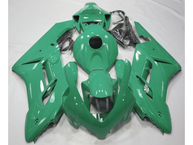 Schlichte Glanzgrün 2004-2005 Honda CBR1000RR Motorrad Verkleidung