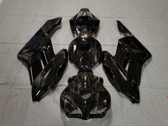 Schwarz Glänzend 2004-2005 Honda CBR1000RR Motorrad Verkleidung