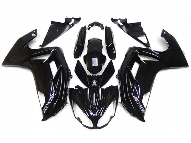 Schwarz Glänzend 2012-2016 Kawasaki Ninja 650R Motorrad Verkleidung Schwarz Glänzend 2012-2016 Kawasaki Ninja 650R Motorrad Verkleidung