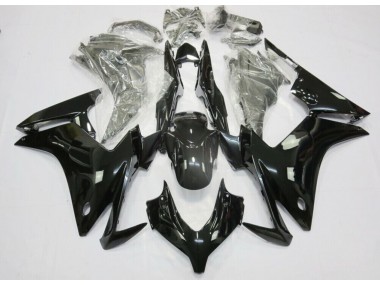 Schwarz Glänzend 2013-2015 Honda CBR500RR Motorrad Verkleidung