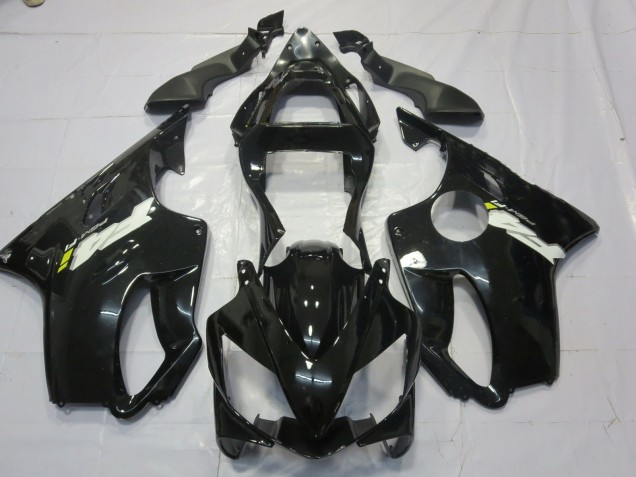Schwarz Glänzend Mit Aufklebern 2001-2003 Honda CBR600 F4i Motorrad Verkleidung