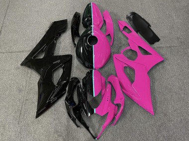 Schwarz & Pink 2005-2006 Suzuki GSXR 1000 Motorrad Verkleidung