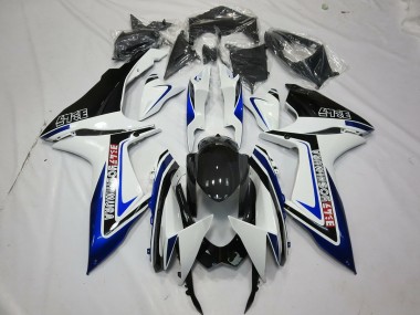 Schwarz Rockstar 2011-2024 Suzuki GSXR 600-750 Motorrad Verkleidung