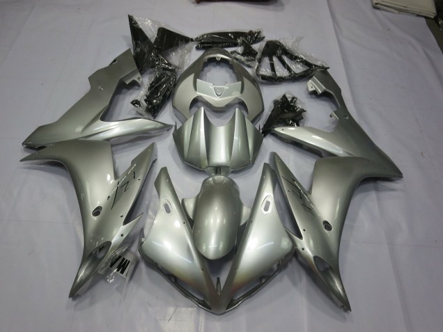 Silber Glänzend 2004-2006 Yamaha R1 Motorrad Verkleidung Silber Glänzend 2004-2006 Yamaha R1 Motorrad Verkleidung