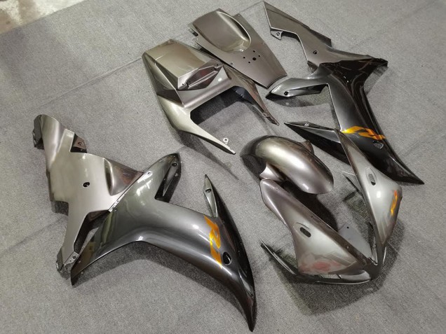 Silber Glänzend & Gold 2002-2003 Yamaha R1 Motorrad Verkleidung Silber Glänzend & Gold 2002-2003 Yamaha R1 Motorrad Verkleidung