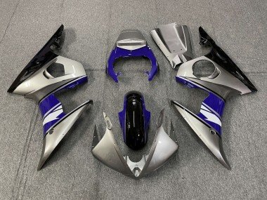 Silber & Lilastil 2003-2004 Yamaha R6 Motorrad Verkleidung