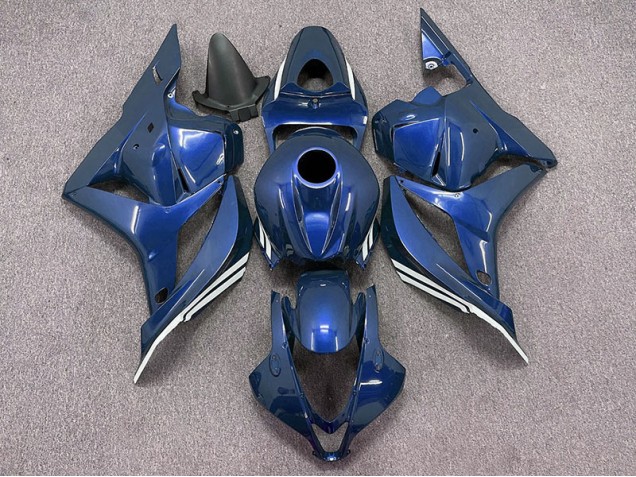 Tiefes Blau 2009-2012 Honda CBR600RR Motorrad Verkleidung