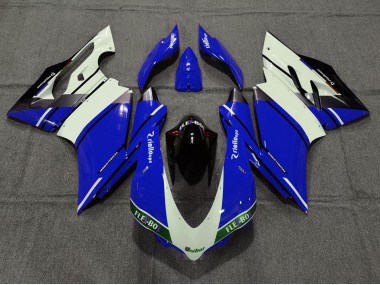 Tiefes Blau OEM Stil 2015-2017 Ducati 959 1299 Motorrad Verkleidung
