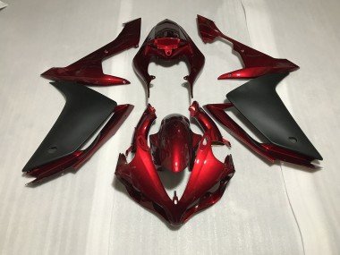 Tiefrot 2007-2008 Yamaha R1 Motorrad Verkleidung