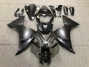 Total Schwarz 2012-2014 Yamaha R1 Motorrad Verkleidung